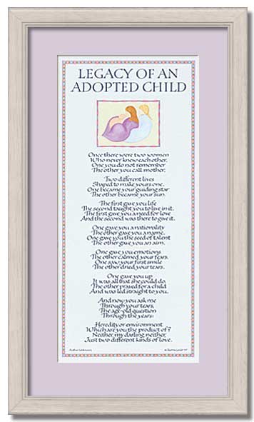 Legacy of an Adopted Child