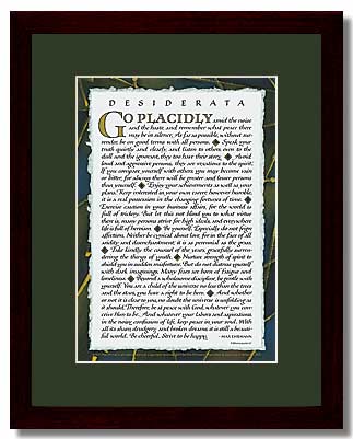 Desiderata