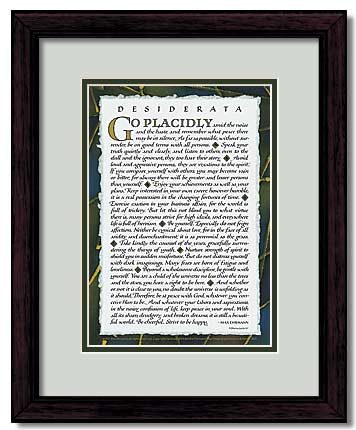 Desiderata