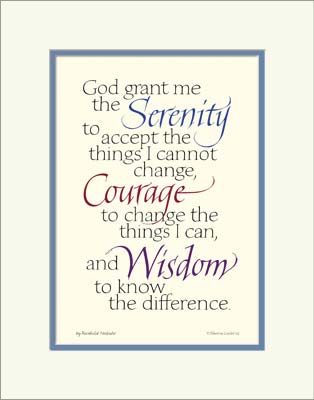 Serenity Prayer