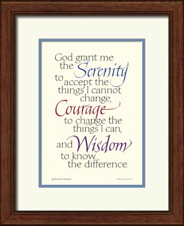 Serenity Prayer