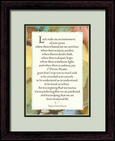 Prayer of Saint Francis
